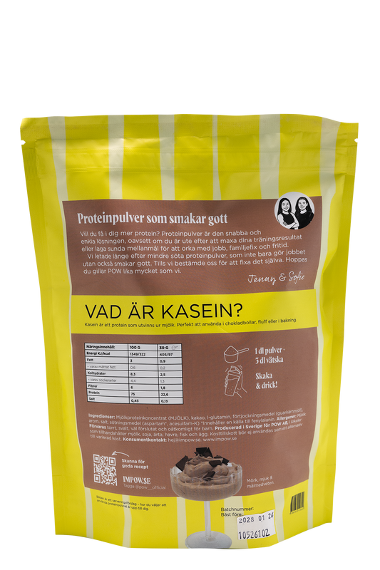 Kaseinprotein choklad