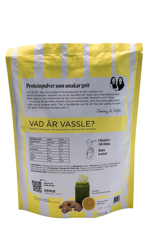 Vassleprotein smaklöst