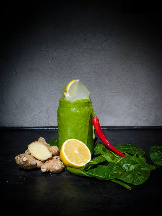 Grön vitaminboost med sting