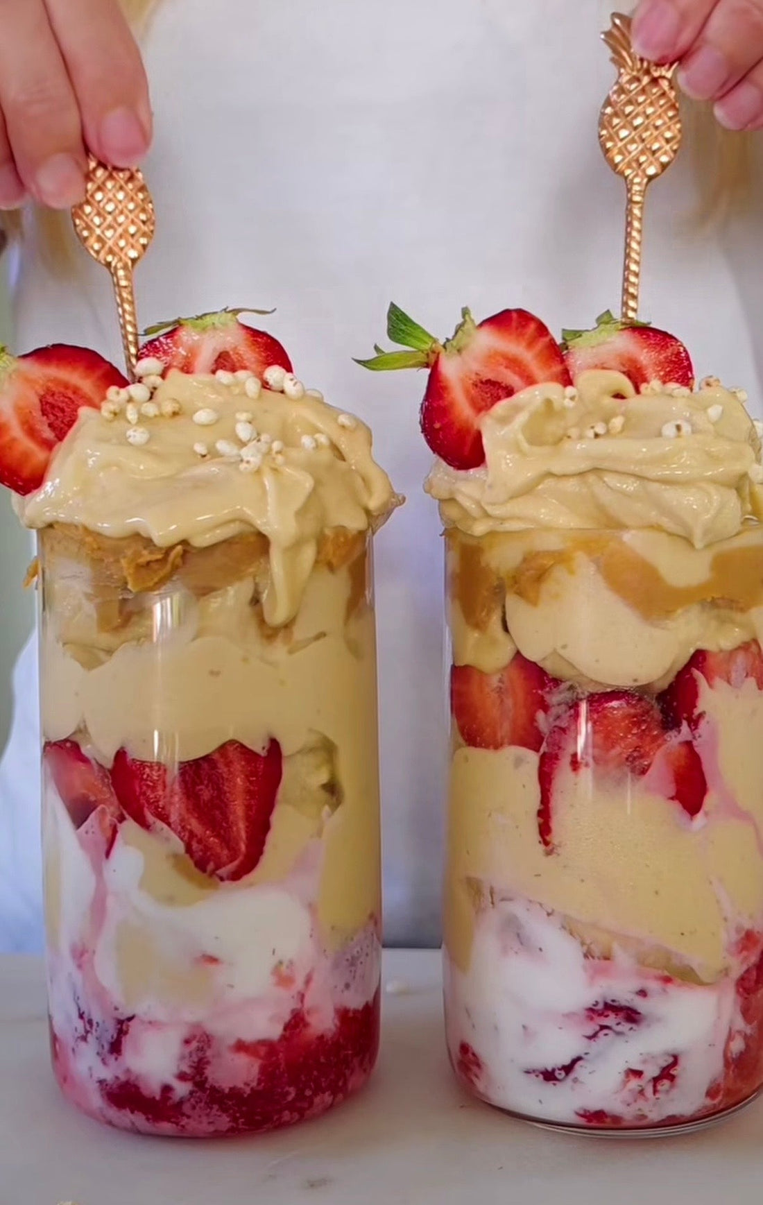 Nicecream med jordnötssmör