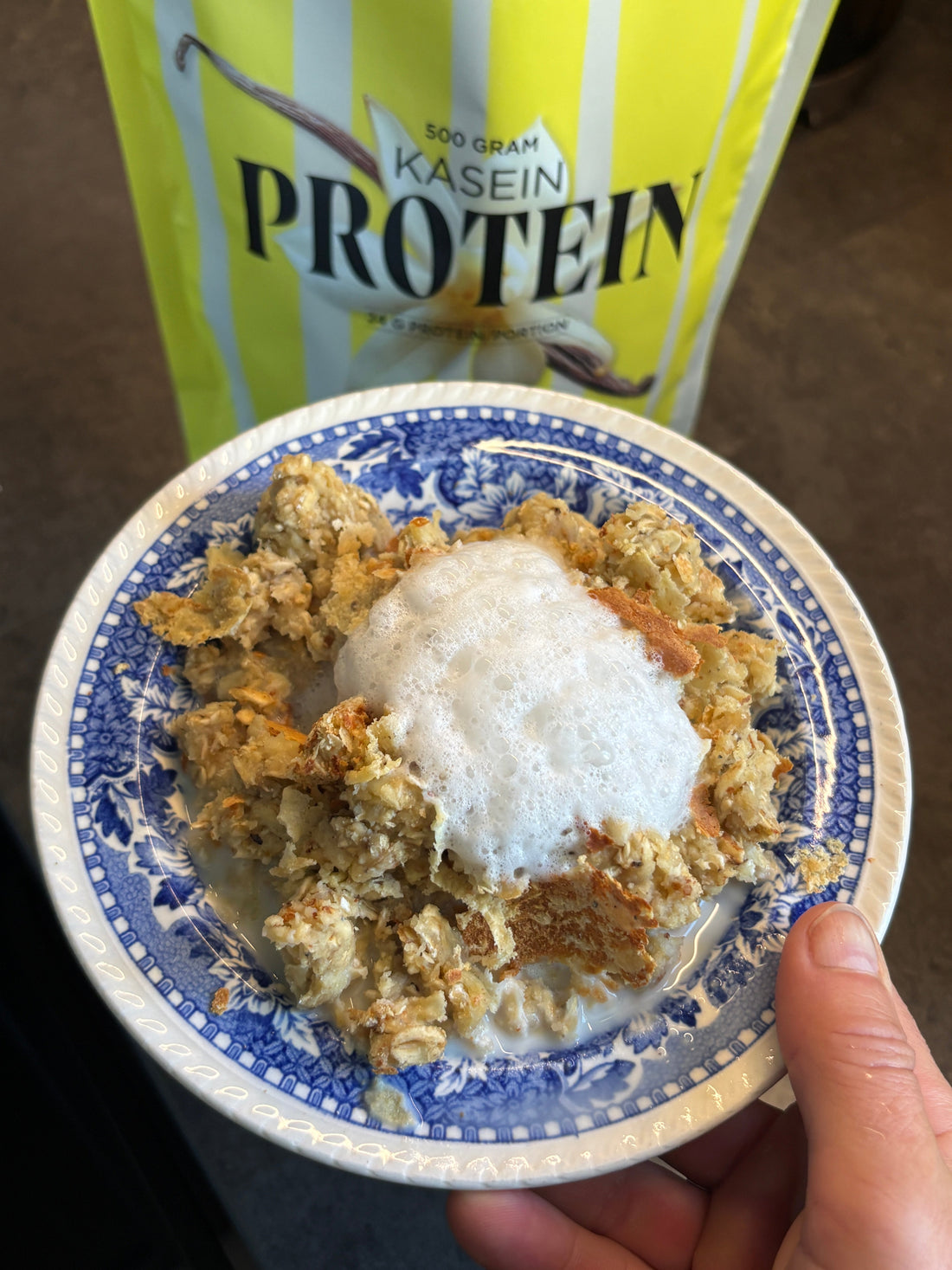 Proteinscramble – frukostens svar på scrambled eggs, fast söt och proppfull med protein