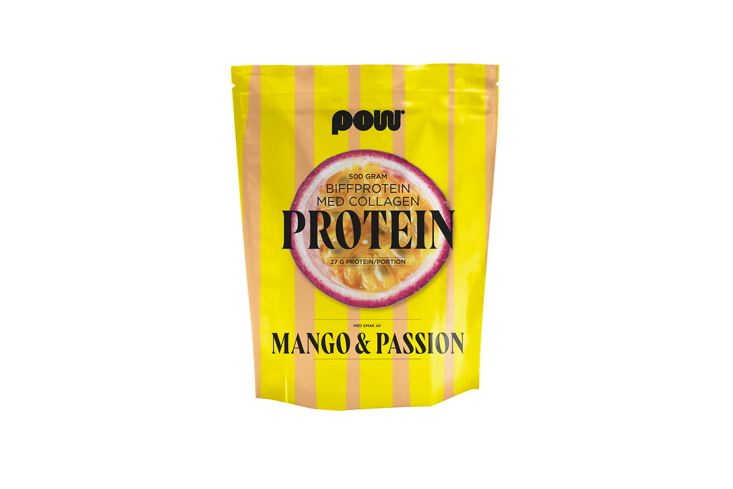 Biffprotein mango & passion med kollagen