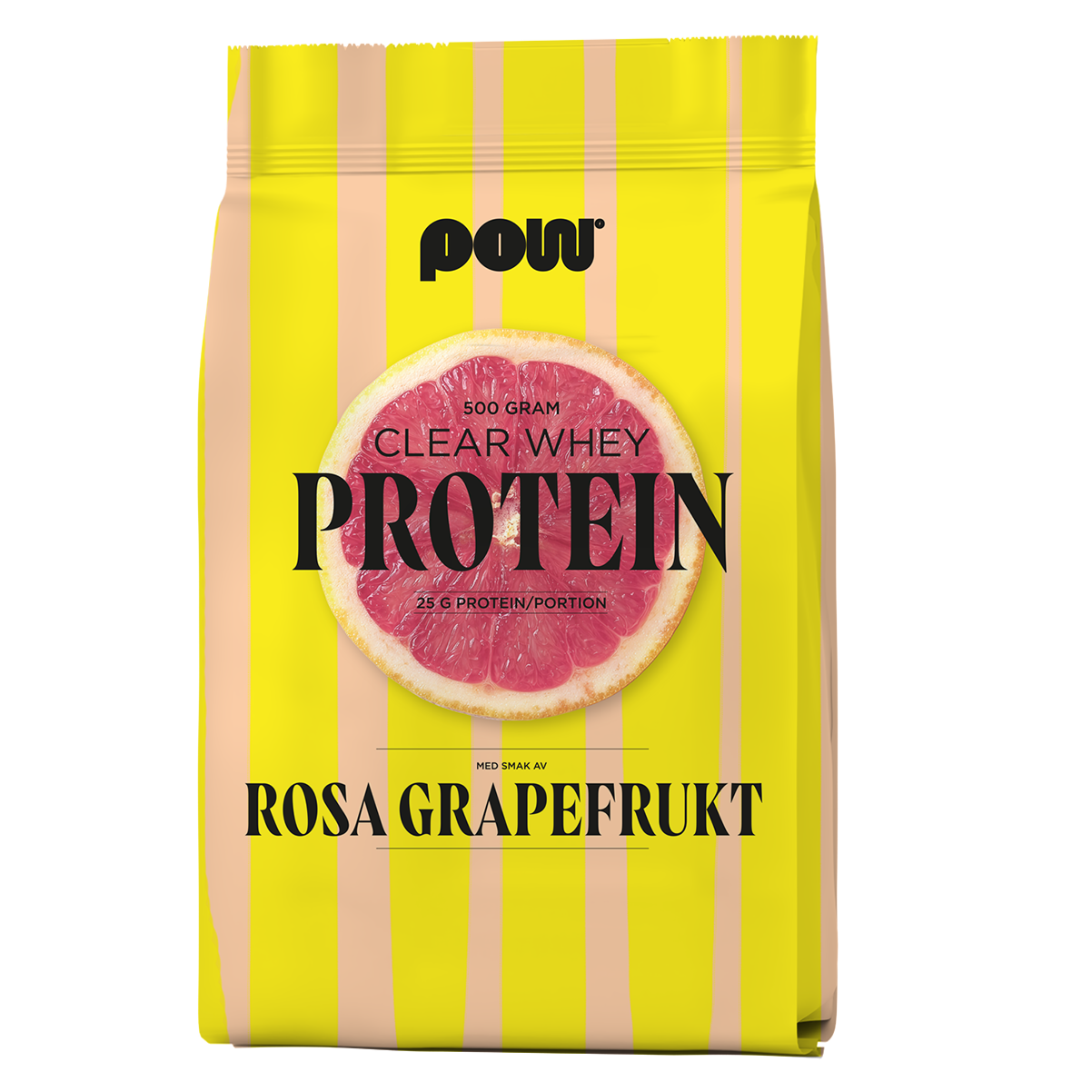 Clear whey pink grapefruit