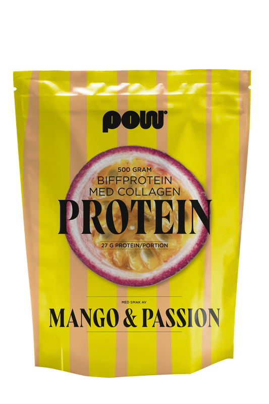Biffprotein mango & passion kollagen