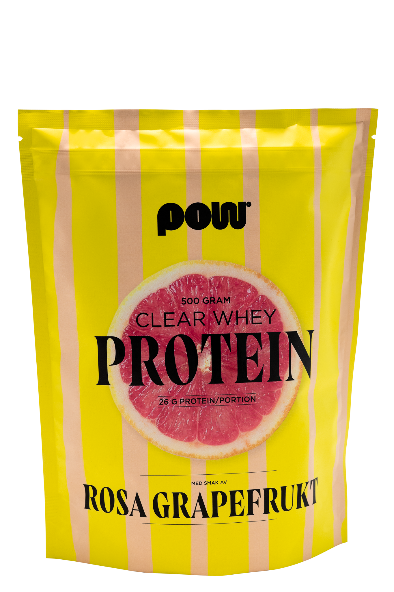 Clear whey pink grapefruit