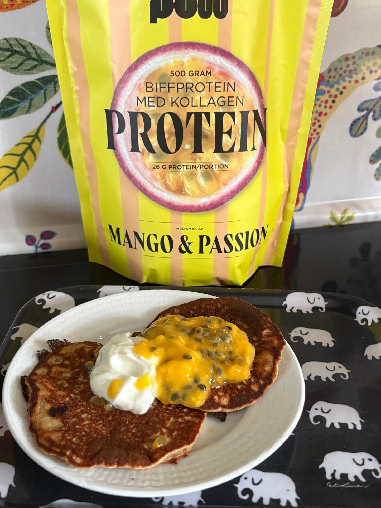 Kollagen mango & passion biffprotein