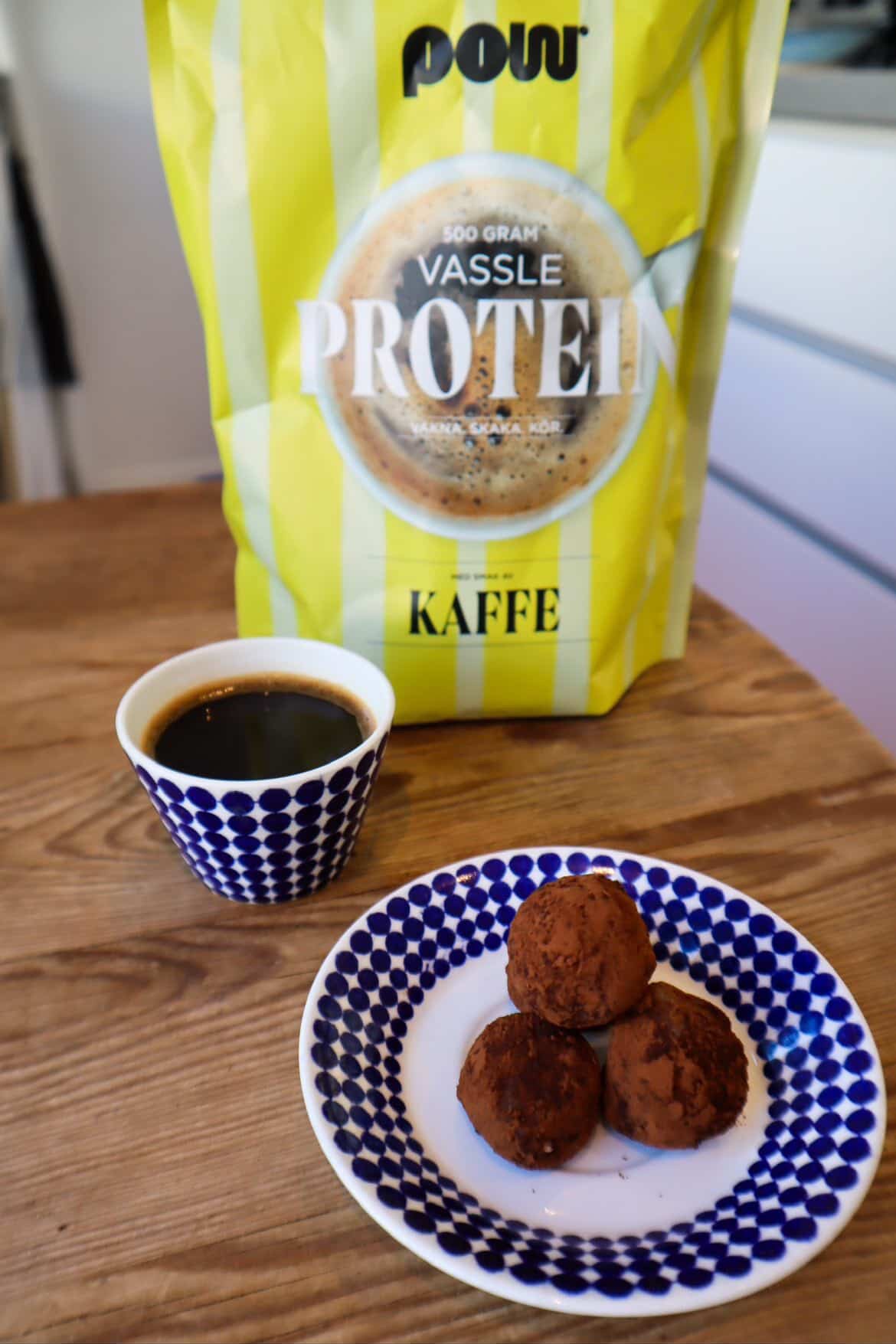 Whey protein coffee
