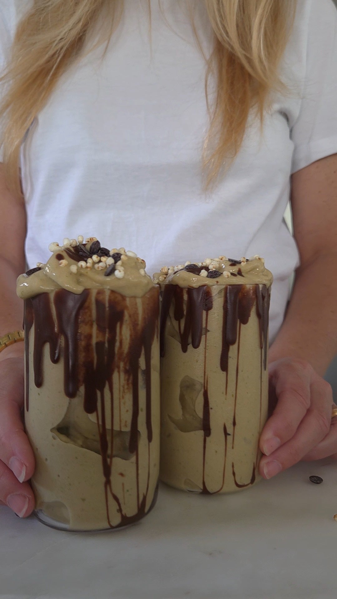 Kaseinprotein päron & mintchoklad