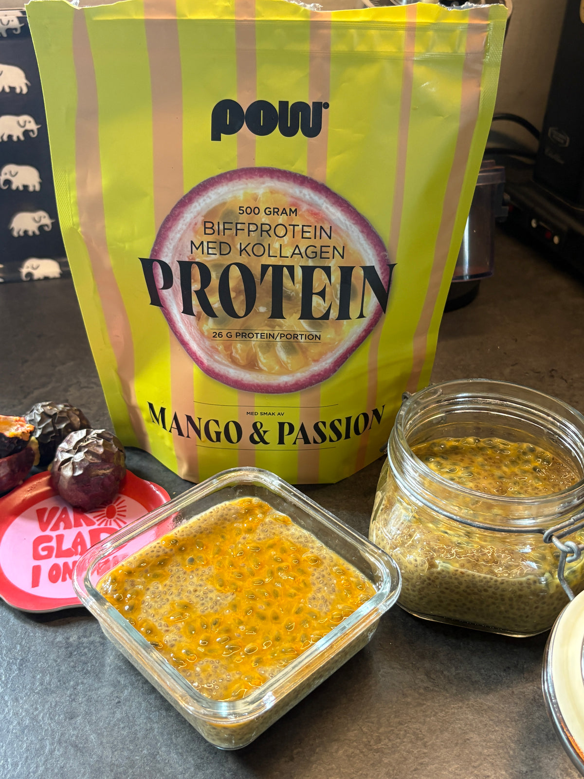 Kollagen mango & passion biffprotein