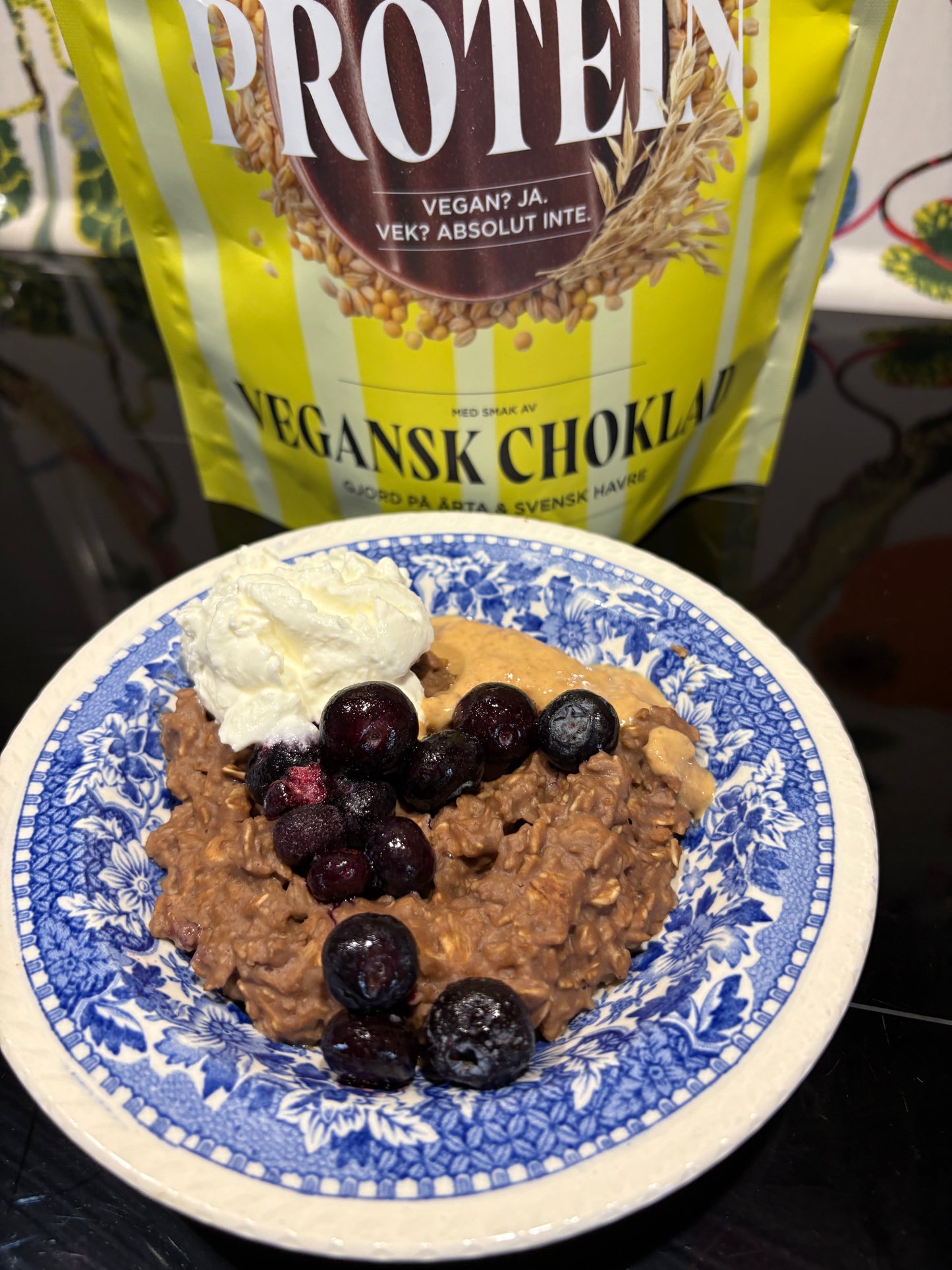 Casein protein chocolate